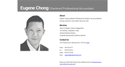 Desktop Screenshot of eugenechong.com